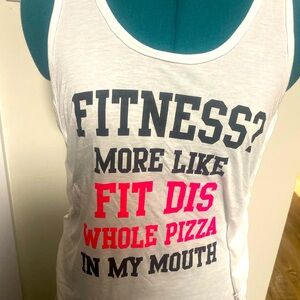 Funny gym tank 2/$16